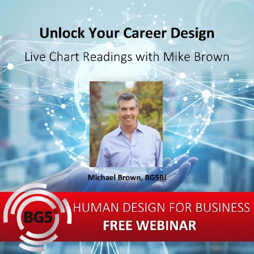 Unlock Your Career Design: Live Chart Readings with Mike Brown